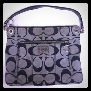 COACH Poppy Signature Purse Handbag J1163-18135